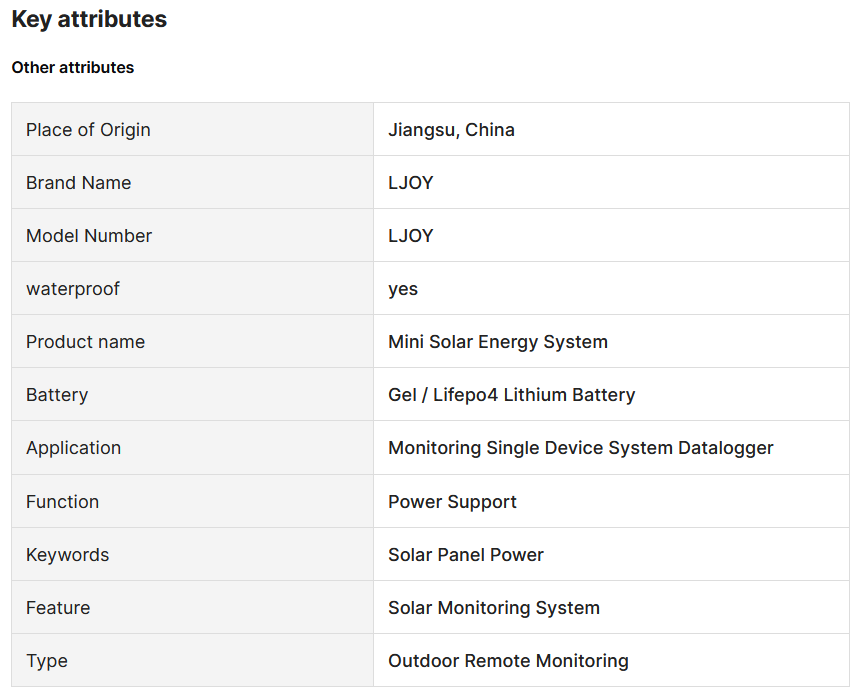 12V 80AH solar battery camera monitoring system outdoor river safety solar panels monitoring system